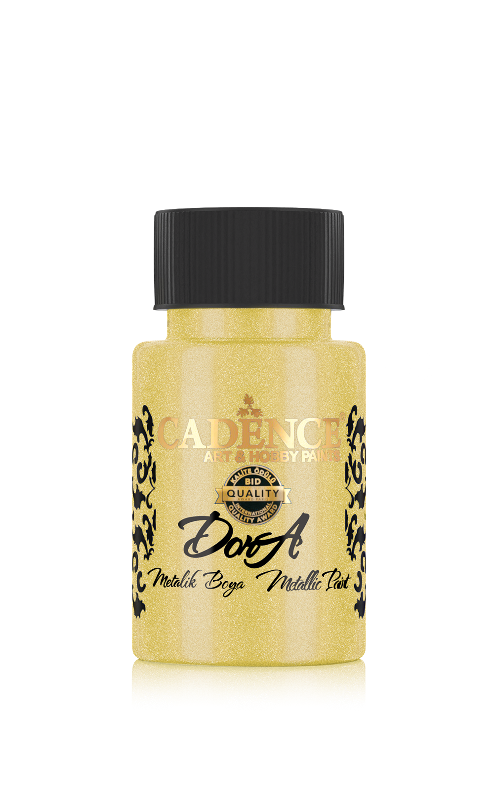 Cadence Dora Acrylfarbe Metallic 50 ml Canary Yellow