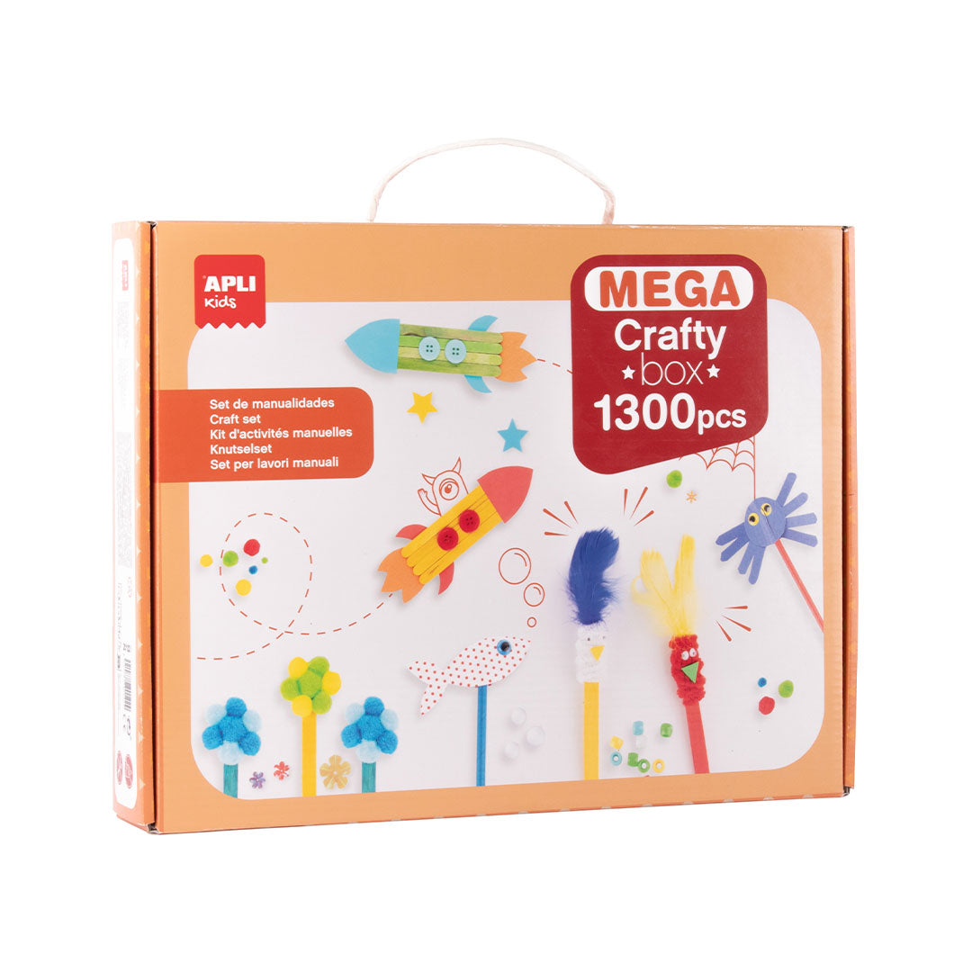 Apli Craft Materials Set 1300 Pieces