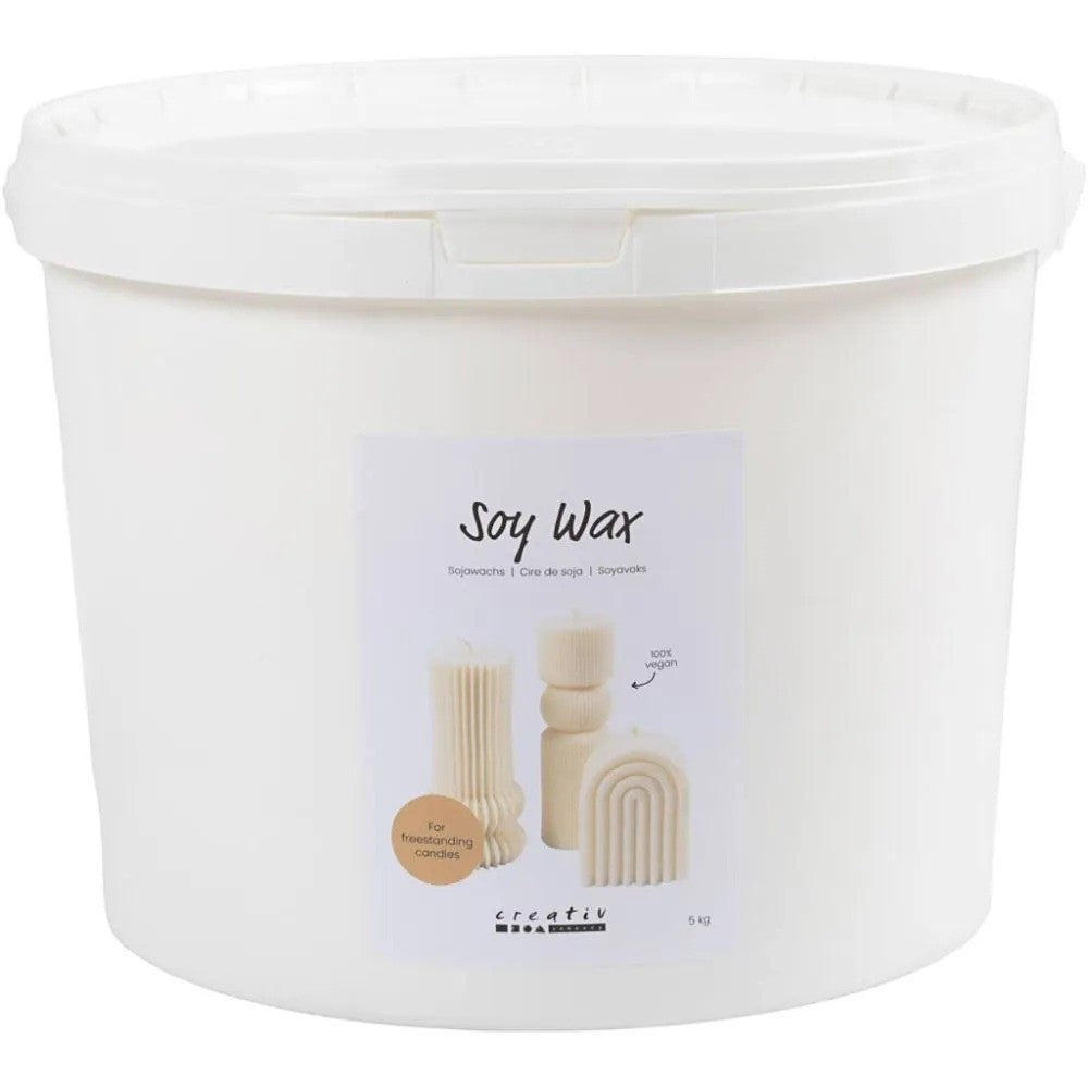 CC Sojawachs, Creme, 5kg / 1 Karton