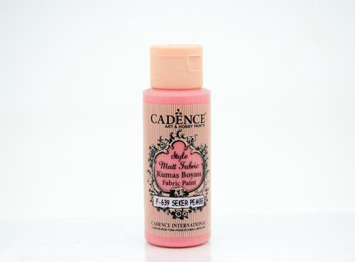 Cadence Style Matte Textilfarbe 59ml Sugar Pink
