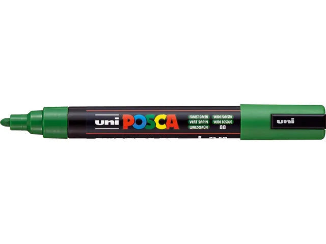 Uni Posca Verfmarker 5M Dennengroen