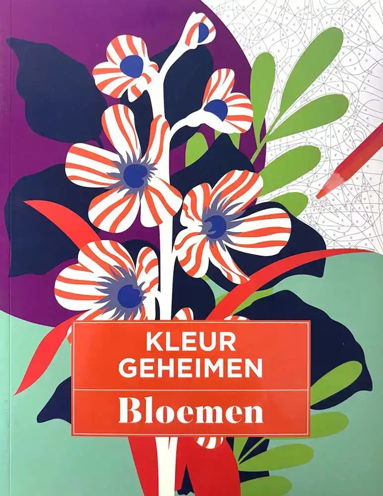 De Lantaarn Malbuch Farbgeheimnisse – Blumen L: 28 x B: 21,7 x H: 1 cm