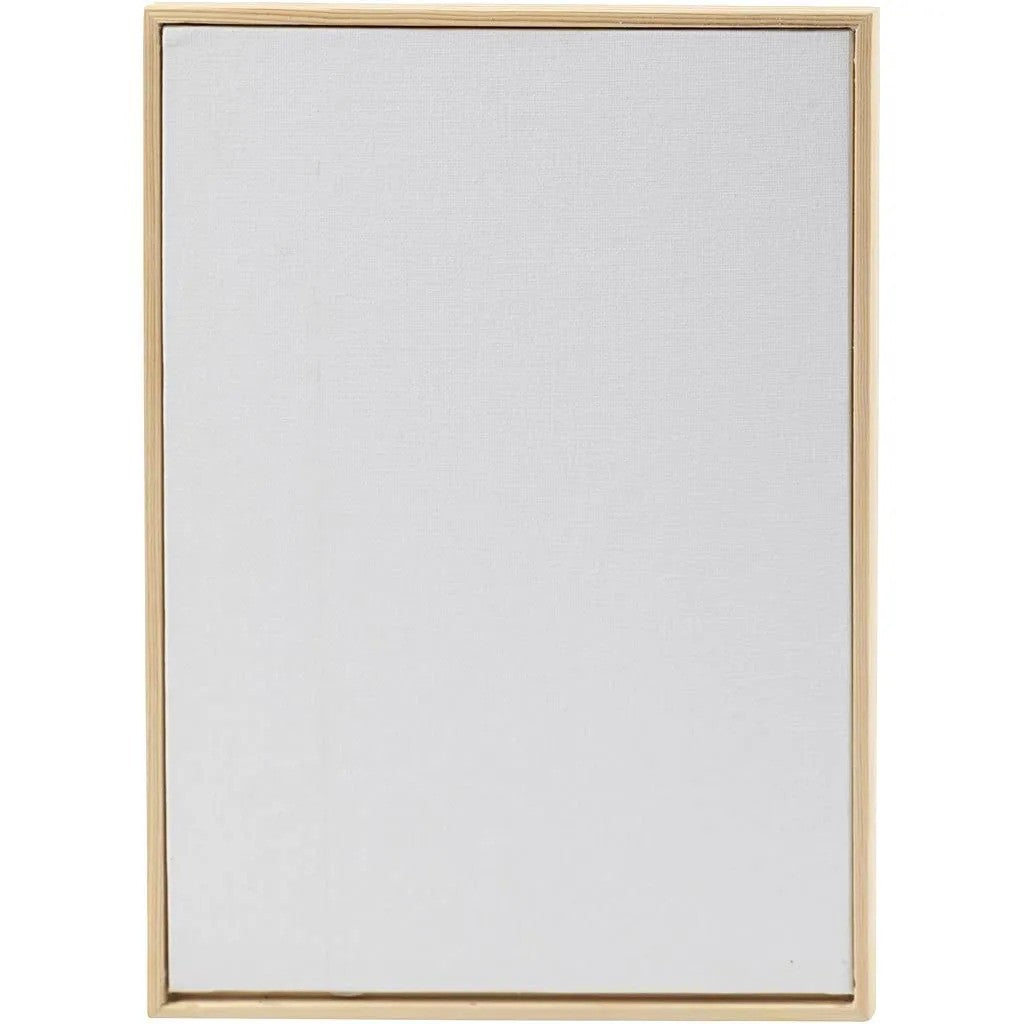 CC Leinwandpaneel mit Rahmen A4 21x29,7 cm 280 g weiß
