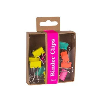 Apli Fluor Collectie Foldback Clips 12 stuk