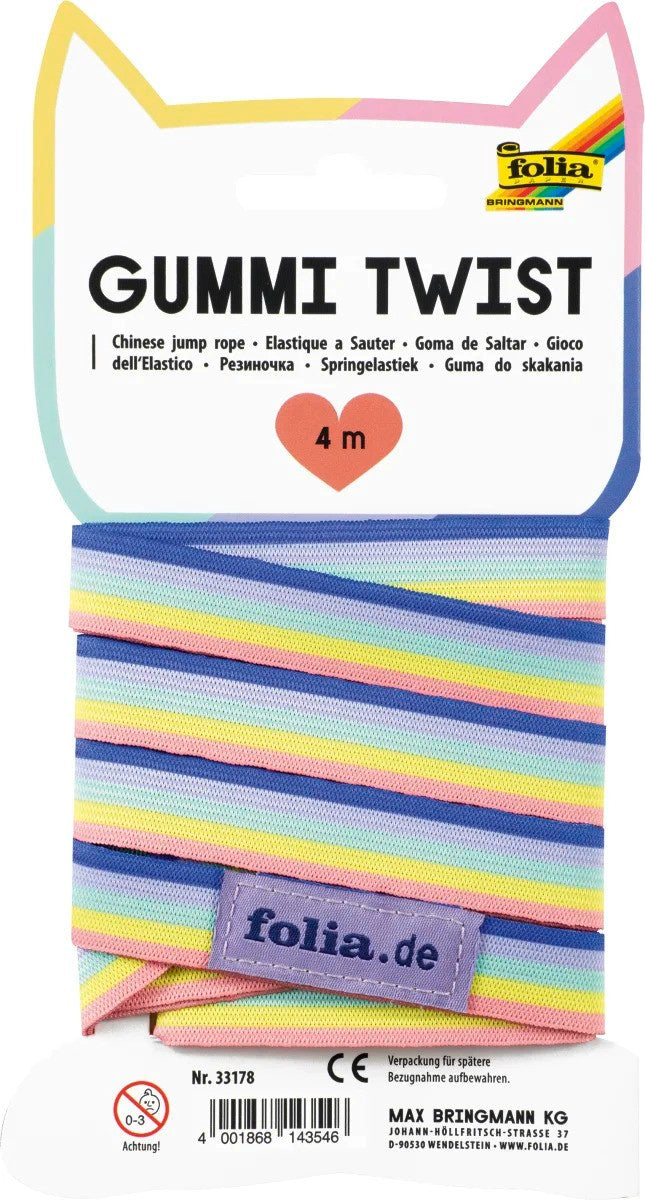 Gummiband Twist 4 m