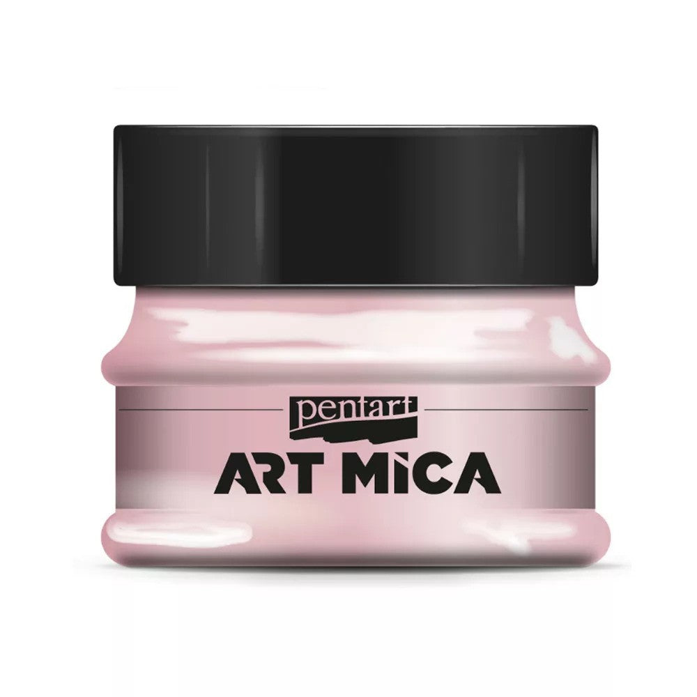 Pentart Art Mica Pigment Powder Peach Rose 9gr