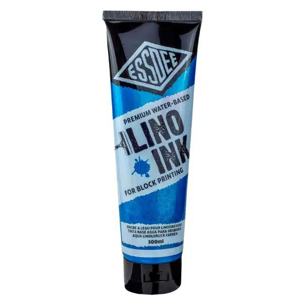 Essdee Lino Inkt Parelmoer Blauw 300ml