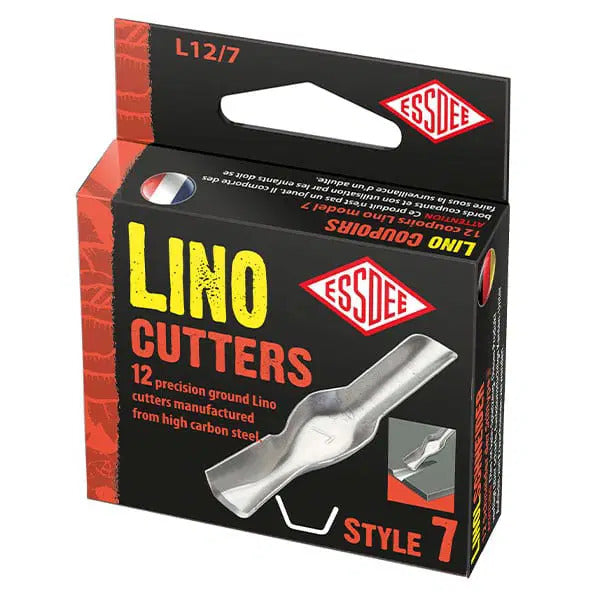 Essdee Linosnijders style 7 12 Stuks