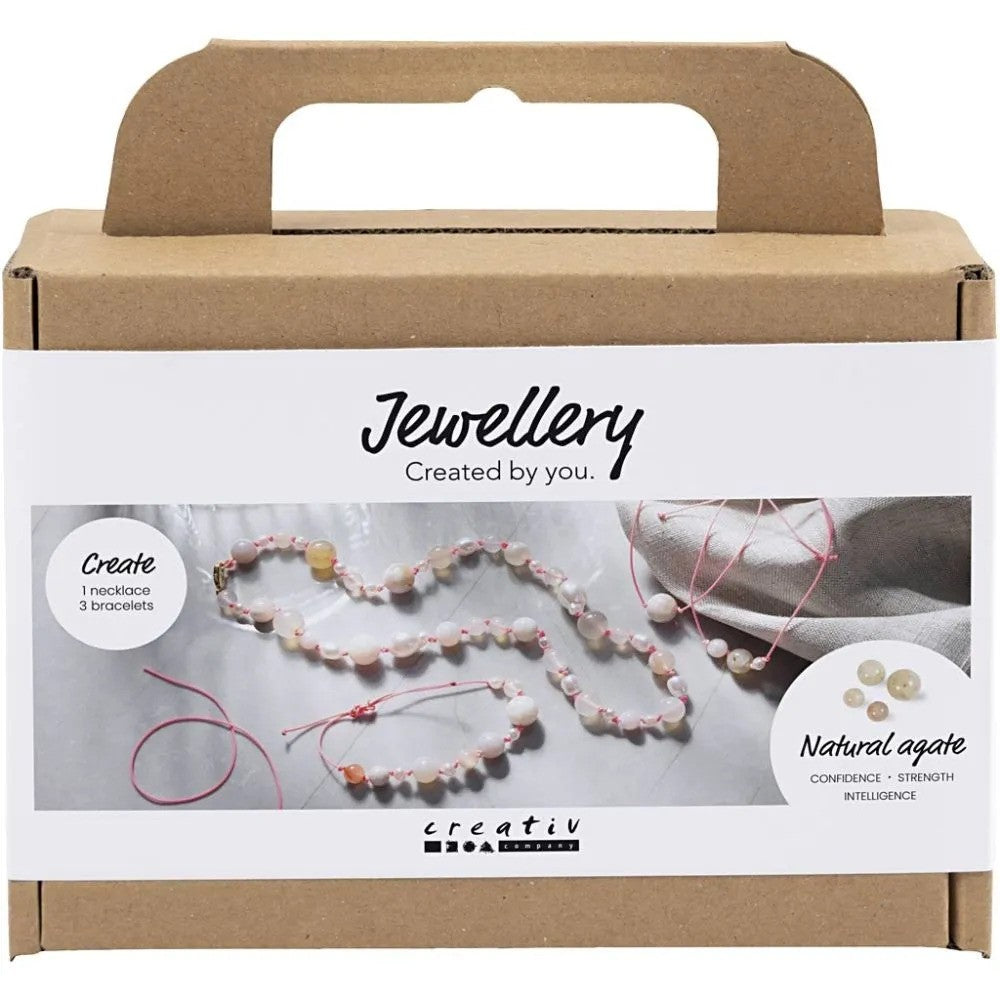 CC Mini Hobbyset Sieraden Halskettingen en Armband Roze