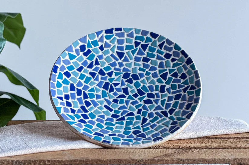 LC DIY Set - Mosaikschale Blau