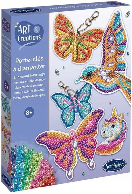 Art & Creations Rhinestone Keychains