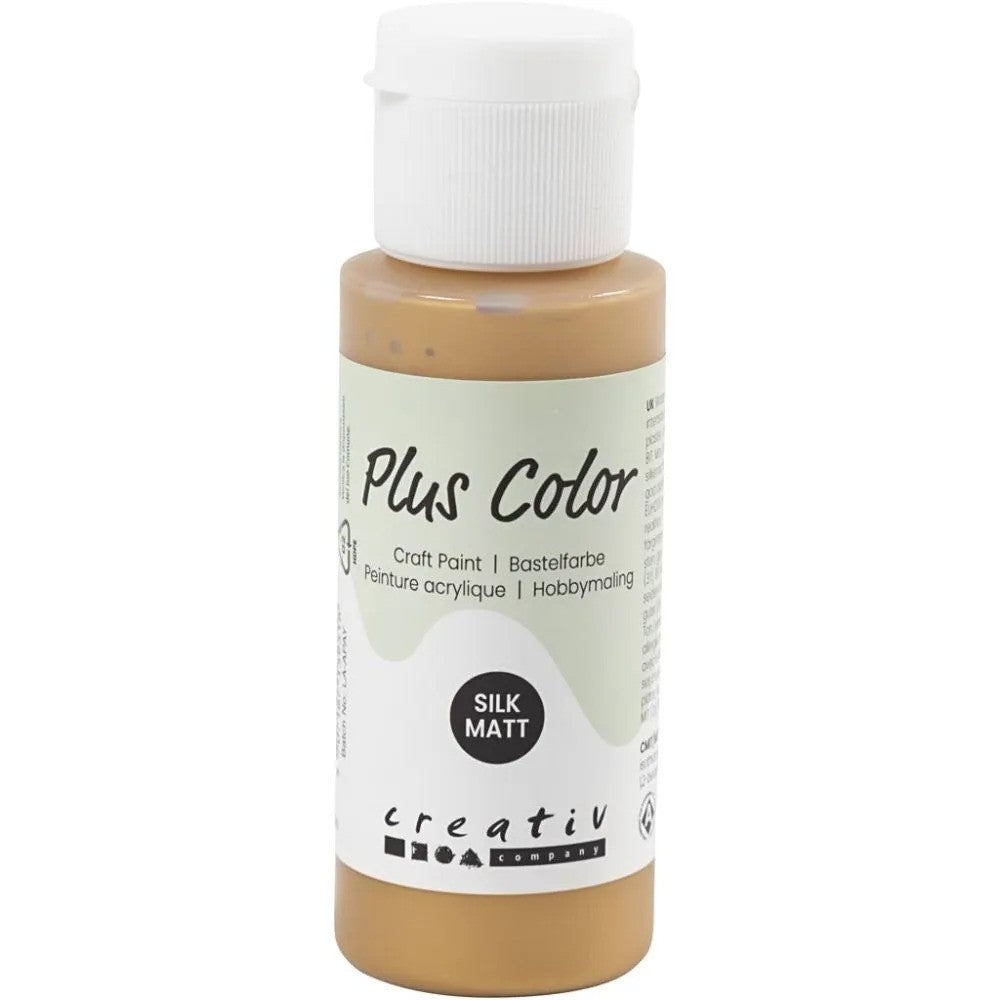 Plus Color Acrylfarbe Gold 60 ml