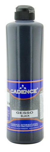 Cadence Black Gesso 500 ml