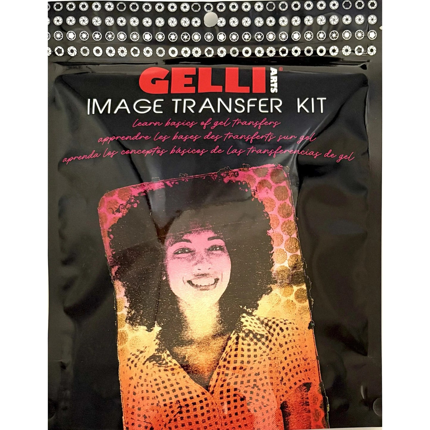 Gelli Arts Foto Transfer Set 24 x 19,5 x 6 cm