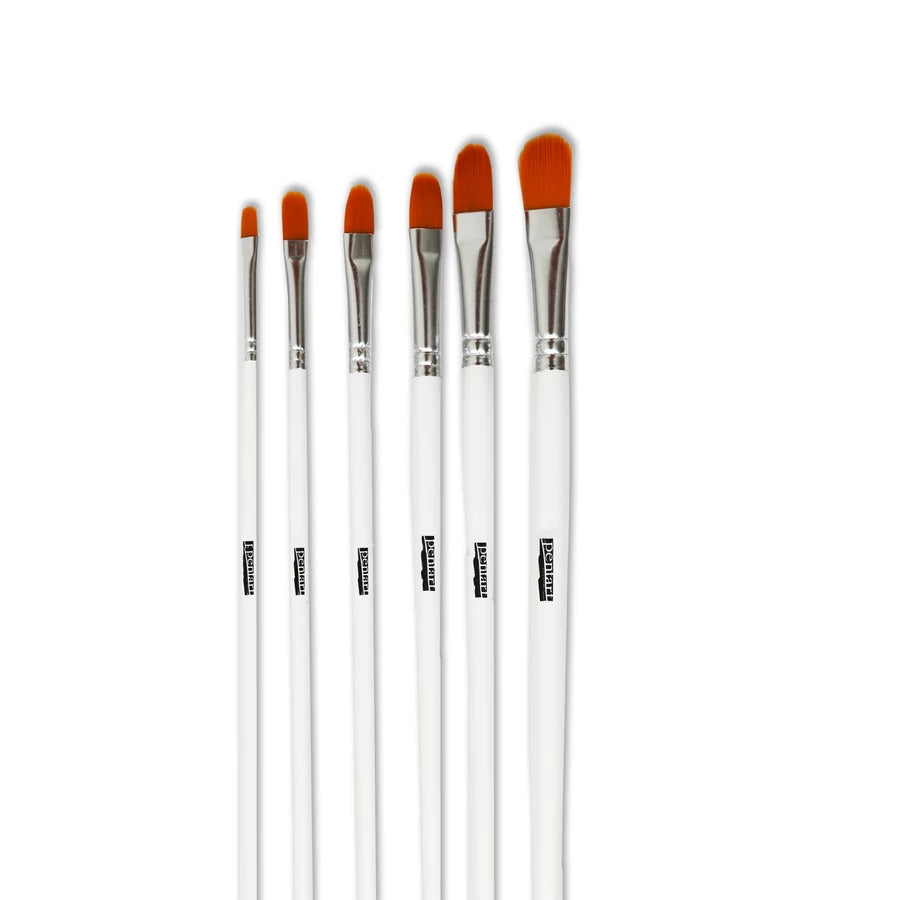 Pentart Filbert Brush Set 6 Pieces