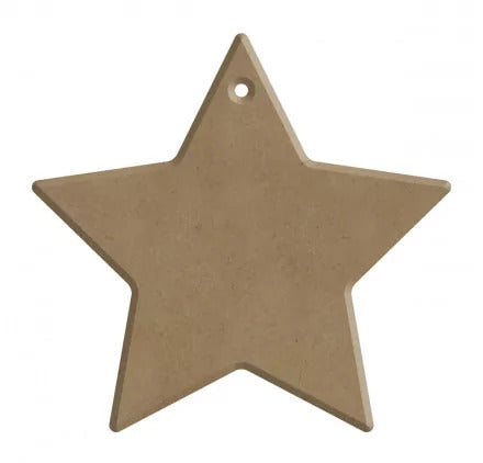 Gomille MDF Figur Stern 6,5 x 6,5 cm