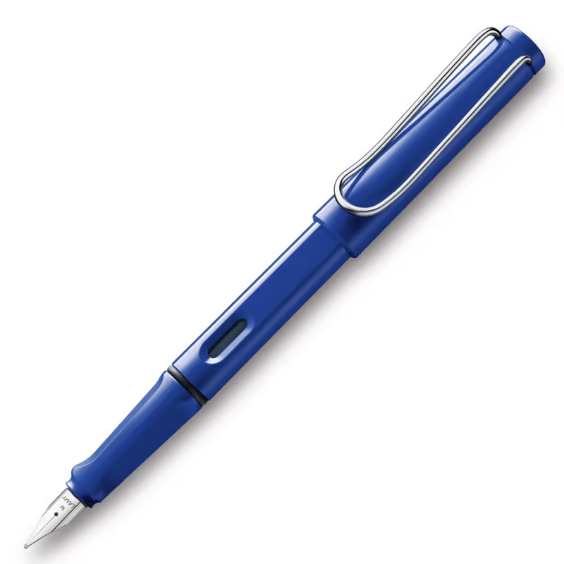 LAMY Vulpen Safari Blauw Glanzend Punt M