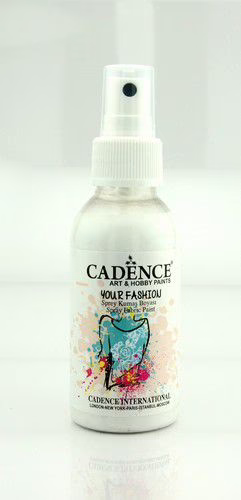 Cadence Fashion Spray Stoffmalfarbe 100 ml Weiß