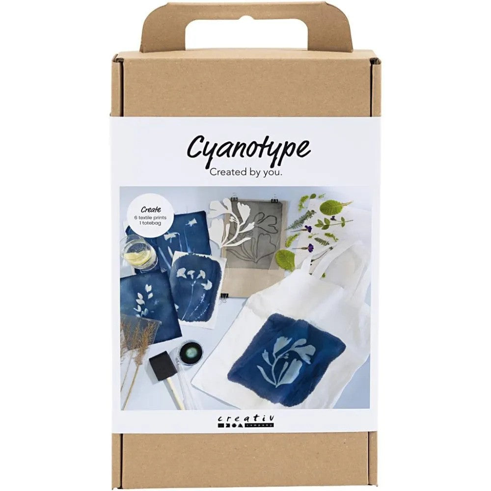 CC Hobbyset Cyanotype Textiel Blauw