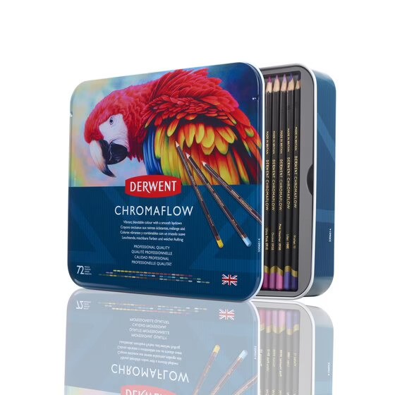 Derwent Chromaflow Farbstifte 72 Stück