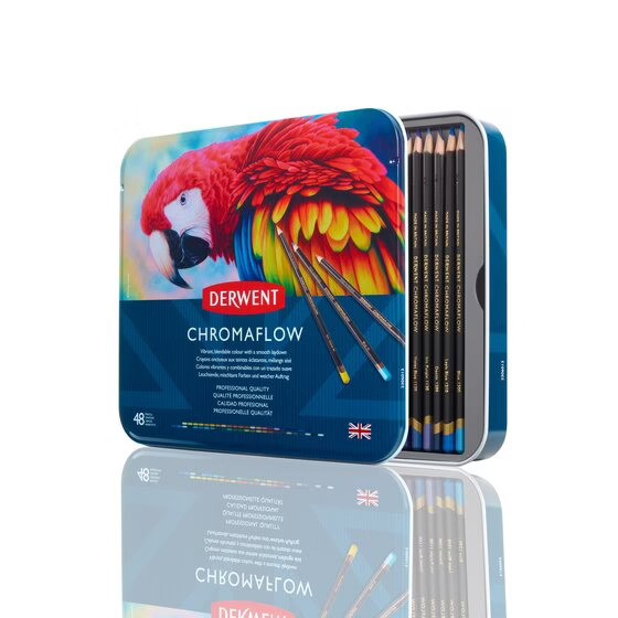Derwent Chromaflow Kleurpotloden 48 Stuk
