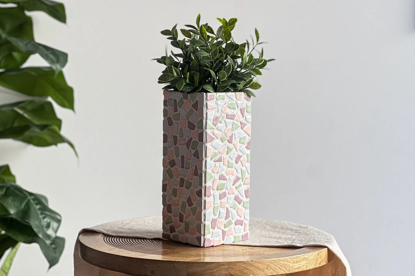 LC DIY Paket - Vase Mosaik Pastell