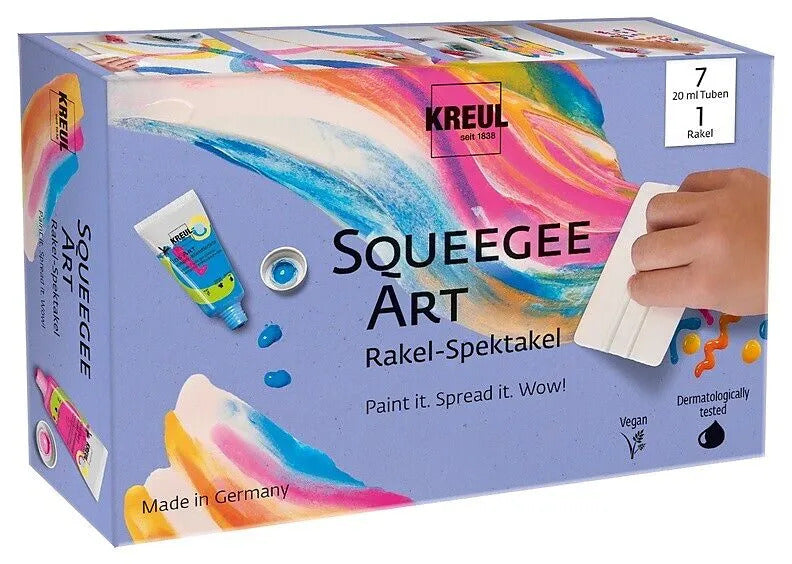 Kreul Kids Art Squeegee Art Set 7 Stuks 20 ml