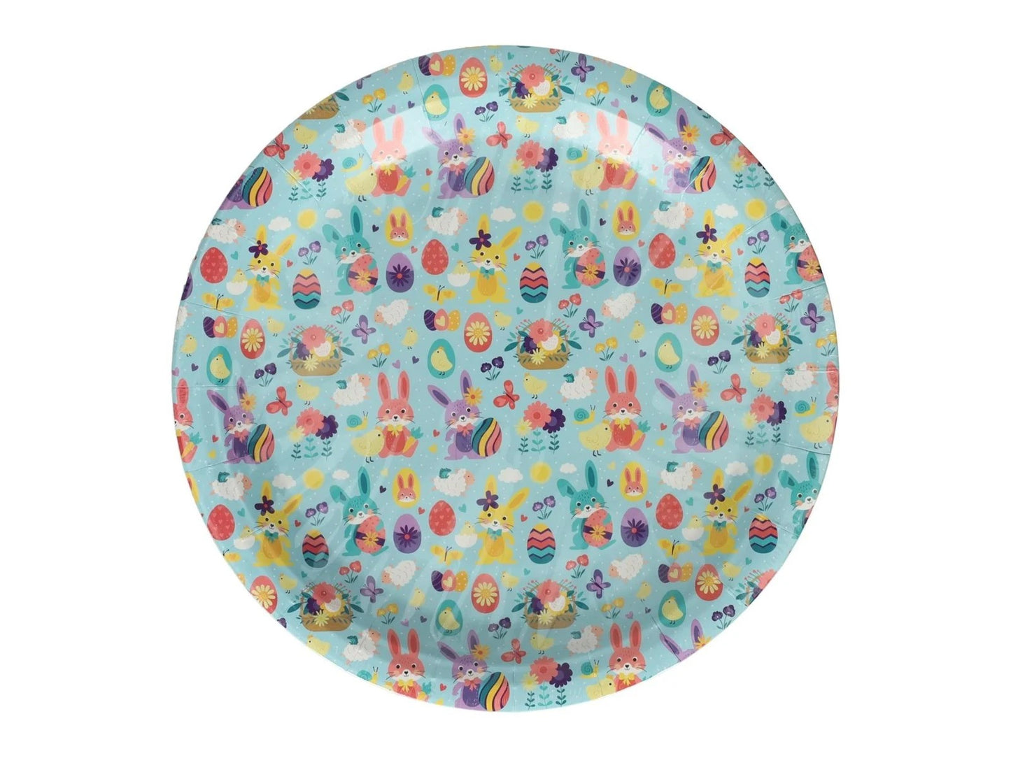 Wins Papieren Borden Pasen 10 stuk 23 x 23 cm