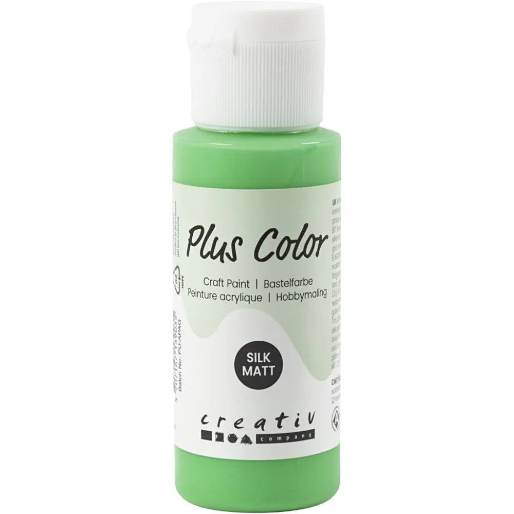 Plus Color Acrylic Paint Green 60 ml