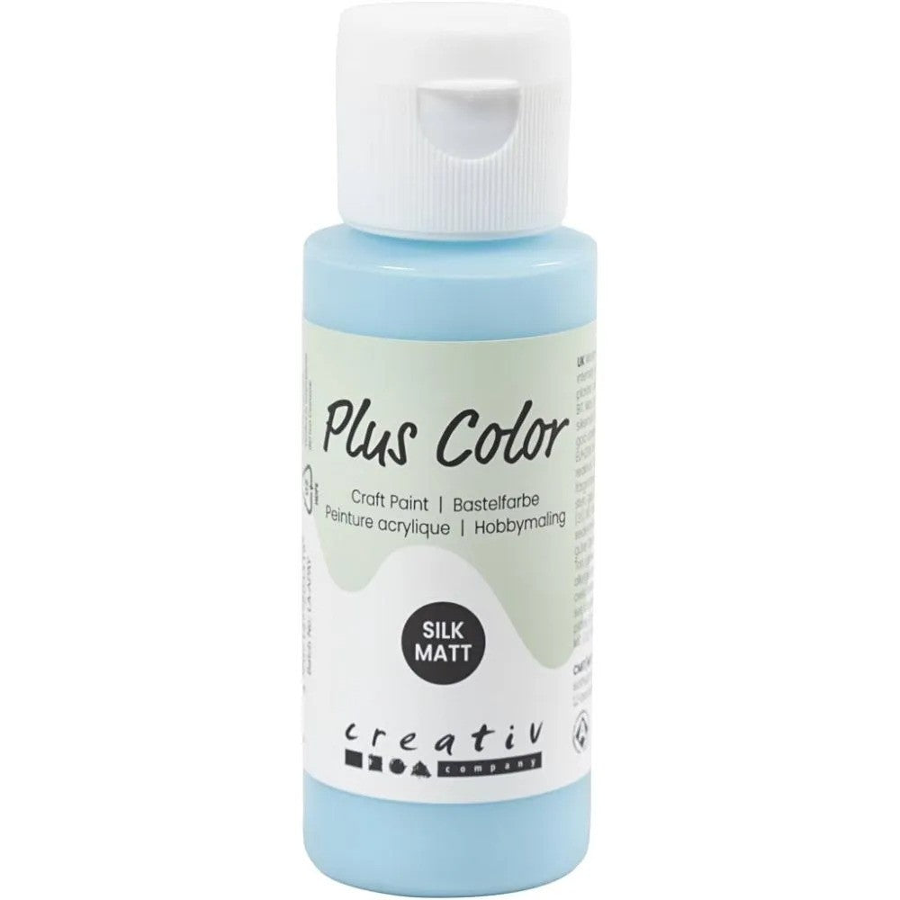 Plus Color Acrylfarbe Eisblau 60 ml