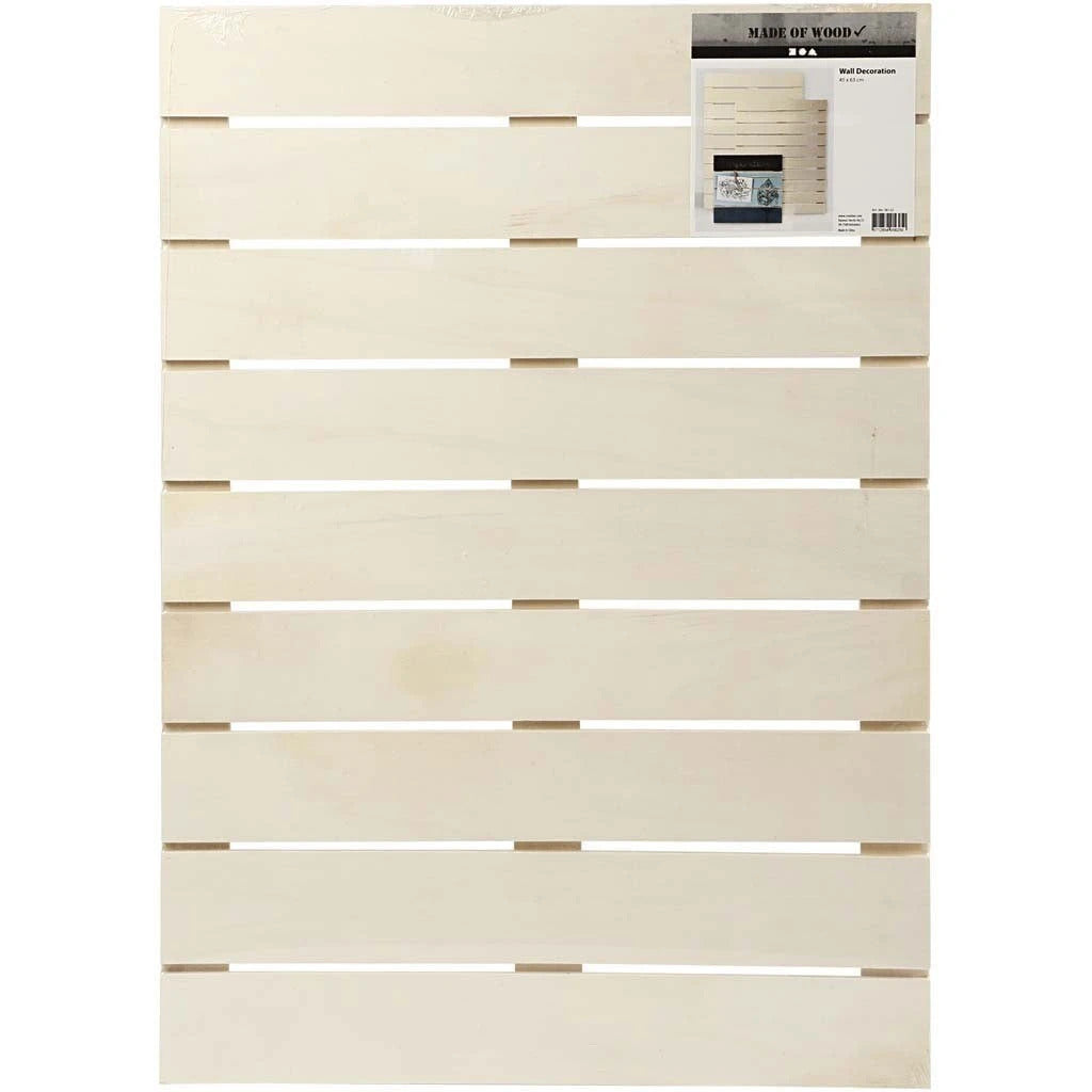 CC Wooden Wall Decoration 45 x 63 cm