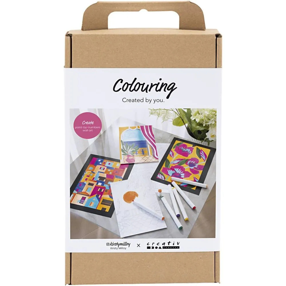 CC Craft Set Coloring with Alcohol Markers