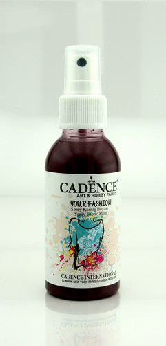 Cadence Fashion Spray Fabric Paint 100 ml Bordeaux