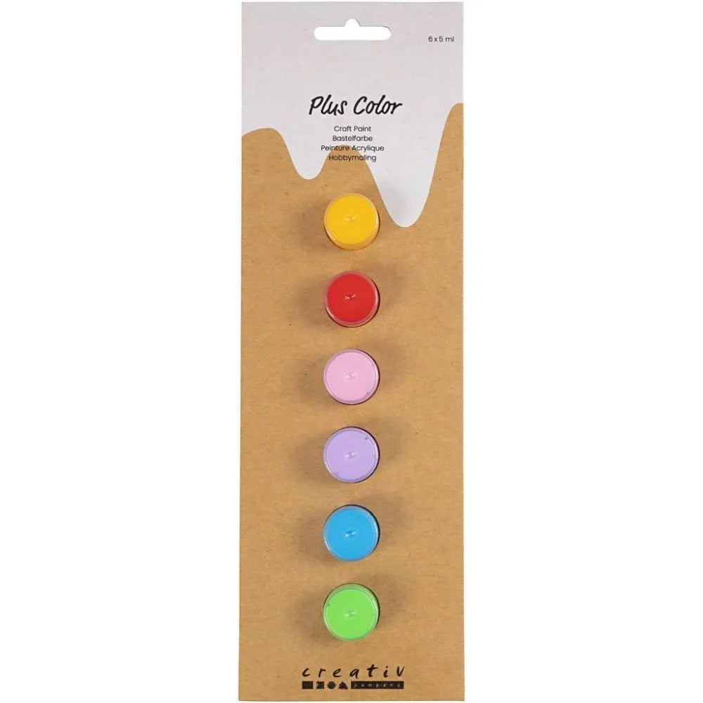 CC Plus Color Acrylverf Kleurrijk, 6x5 ml