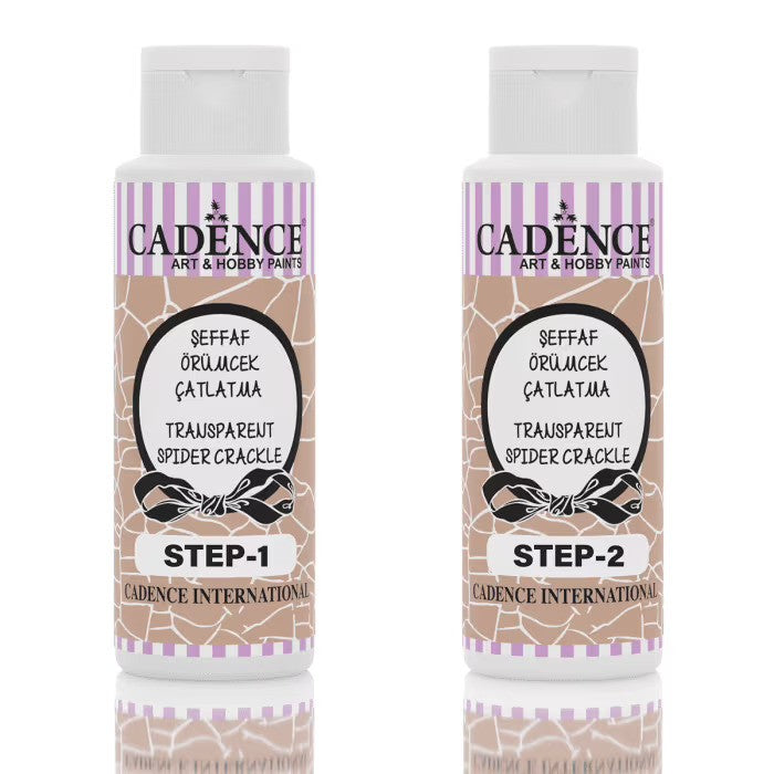 Transparant spider crackle 3016 transparant 70 ml+70 ml