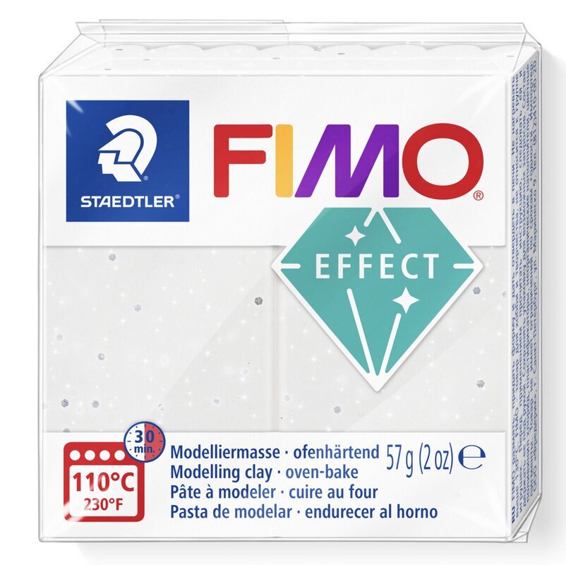 FIMO® Effect 57gr Wit Graniet