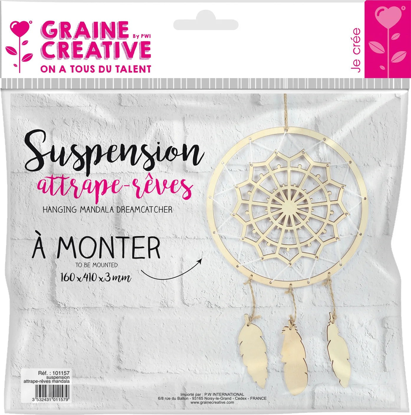 GC Hölzerner Mandala Traumfänger