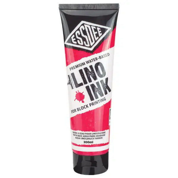 Essdee Lino Ink Fluorescent Red 300ml