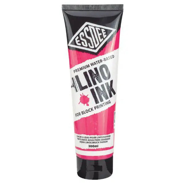 Essdee Linodruckfarbe Fluoreszierend Rosa 300ml