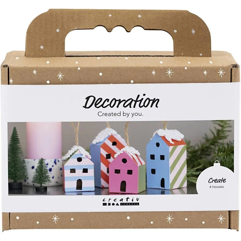 CC Mini Hobbyset Decoratie, Huizen, kleurrijk