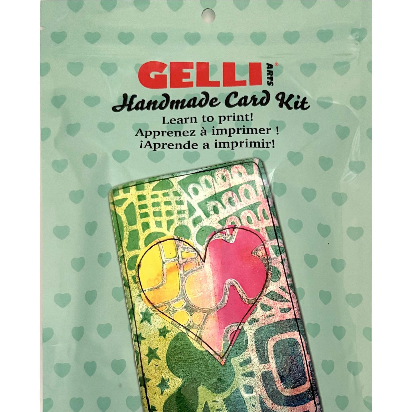 Gelli Arts Handgemachte Karten Set 24 x 19,5 x 6 cm