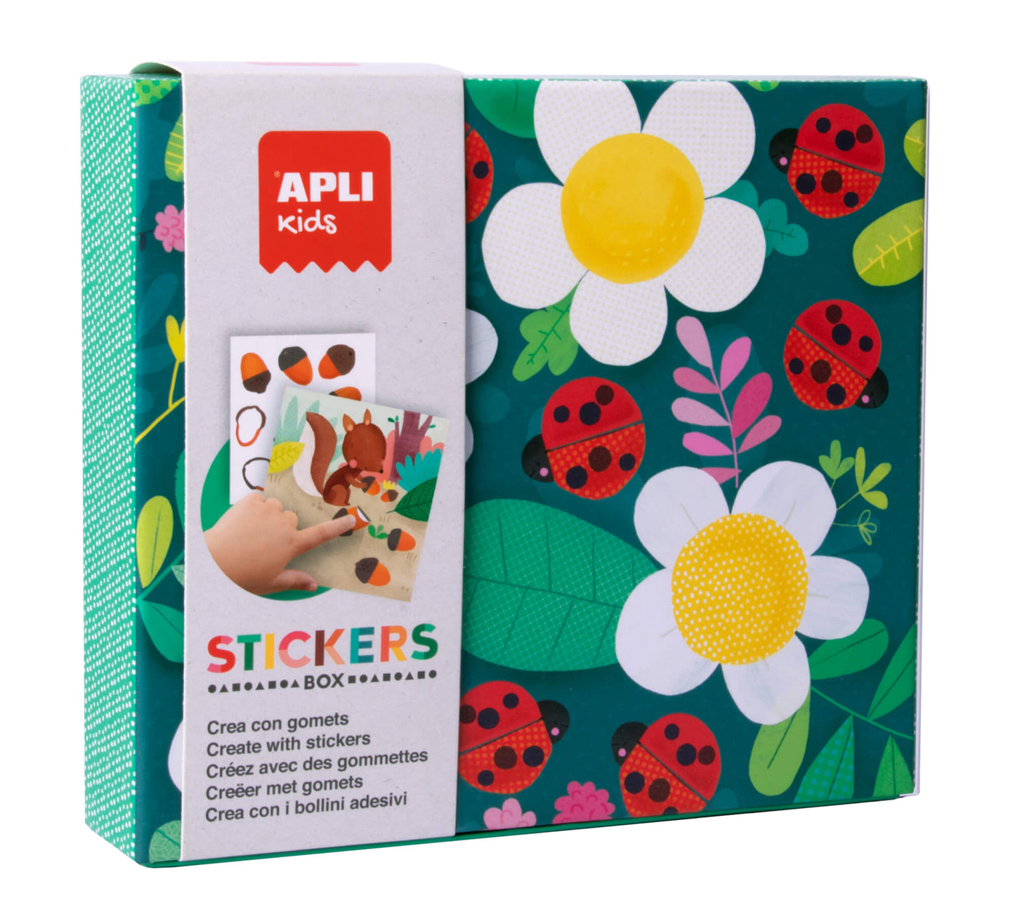 Apli Sticker Spel Lieveheersbeestje