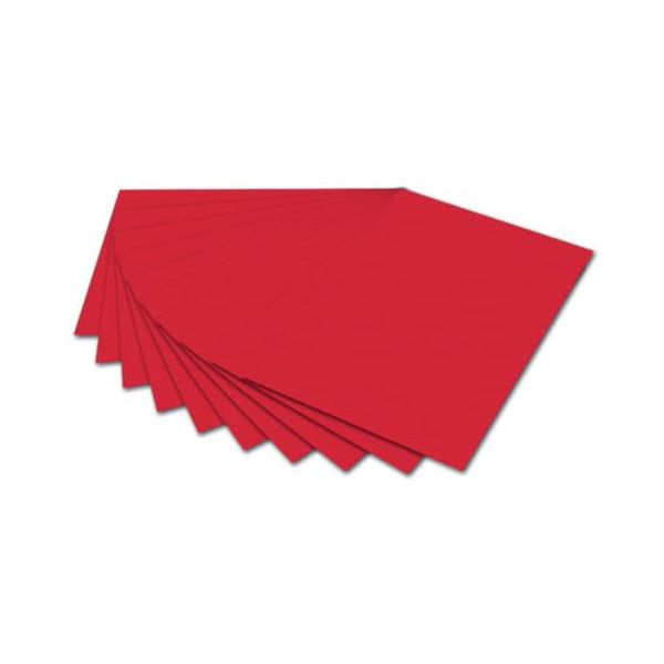 Folia Farbiges Papier A4 130 g 100 Blatt Rot