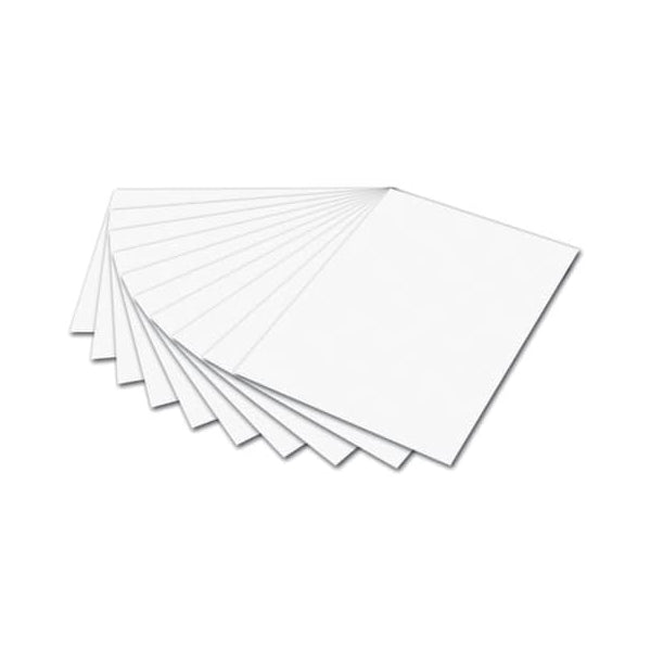 Folia Zeichenpapier 50x70 cm 130 g 10 Blatt Weiß