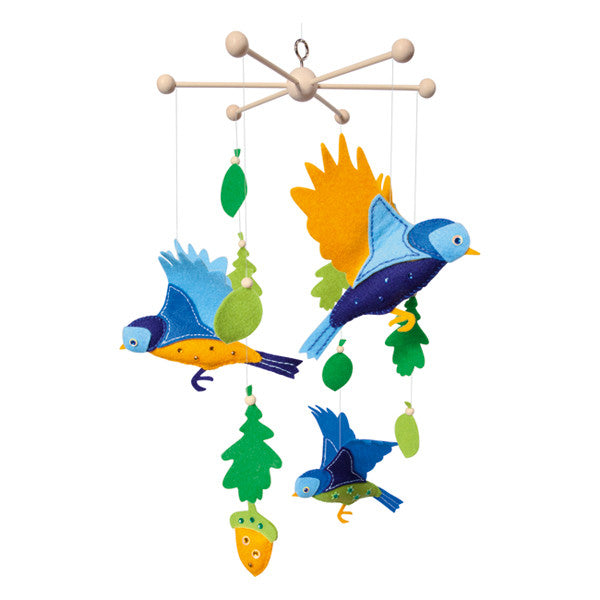 Folia Knutselset Mobiel Vogel 86 delen