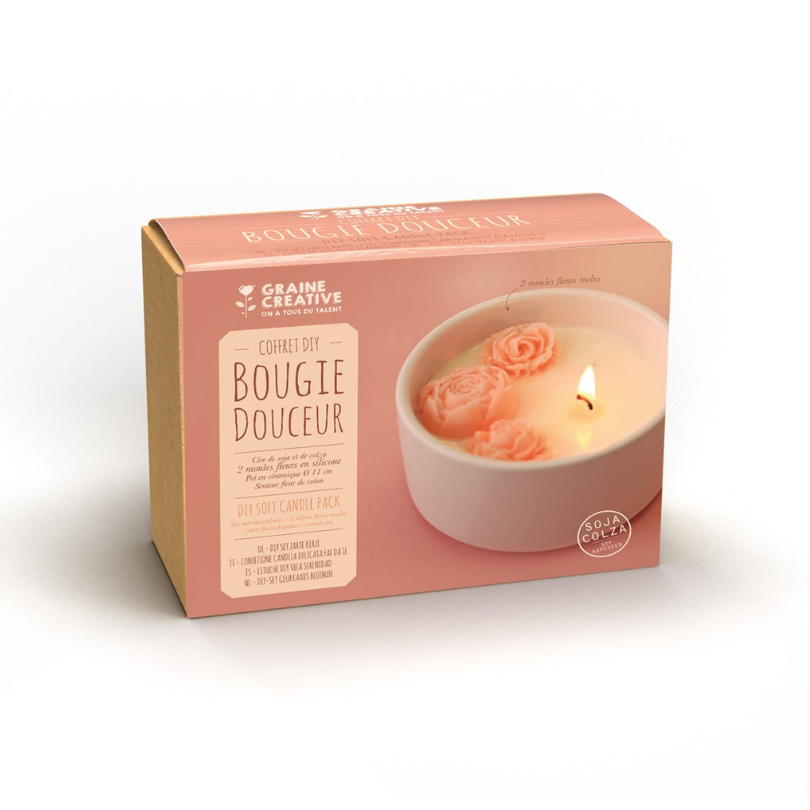 GC Kerzen Bastelset Harmonie Rosen