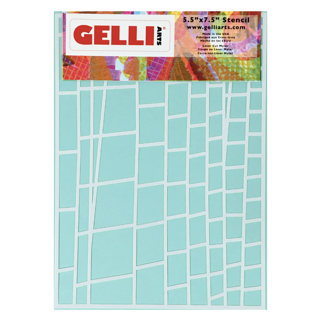 Gelli Arts Schablone Leiter 12,7x17,8 cm