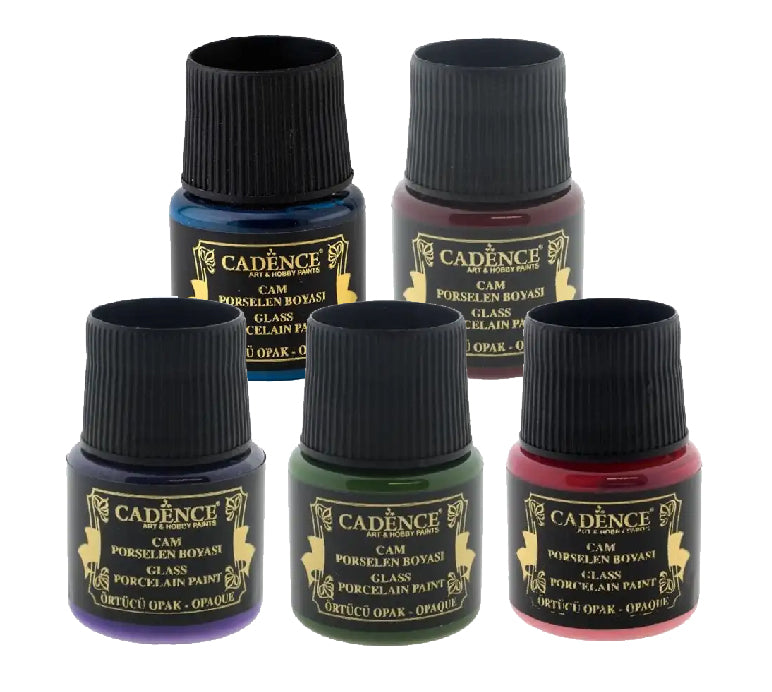 Cadence Glas- en Porseleinverf Opaque 45 ml Aubergine