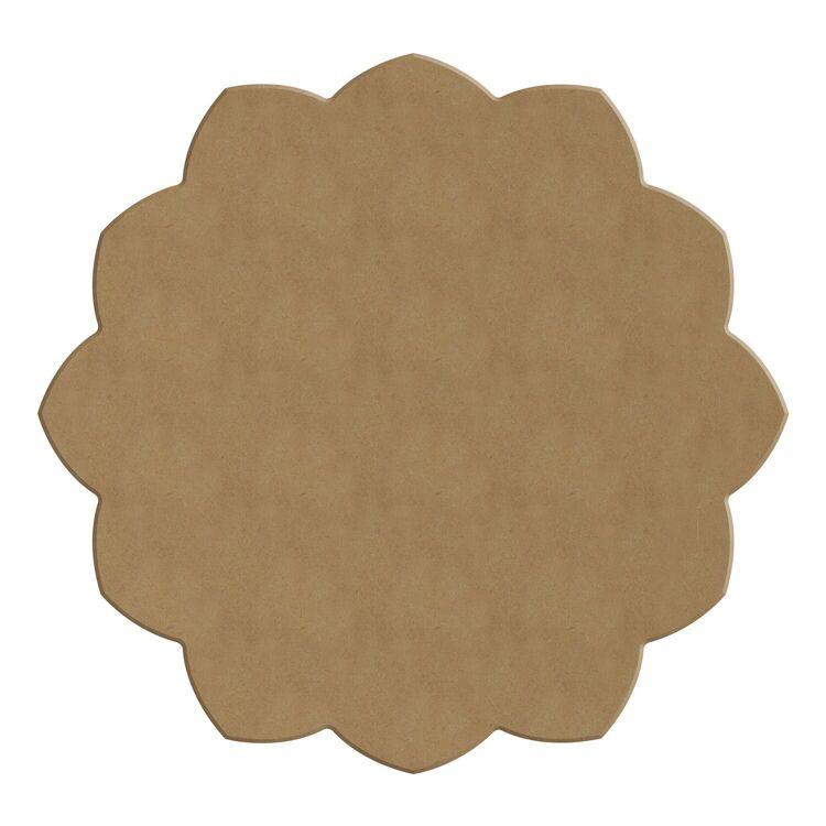 Gomille MDF-Form Pfingstrose 20 cm