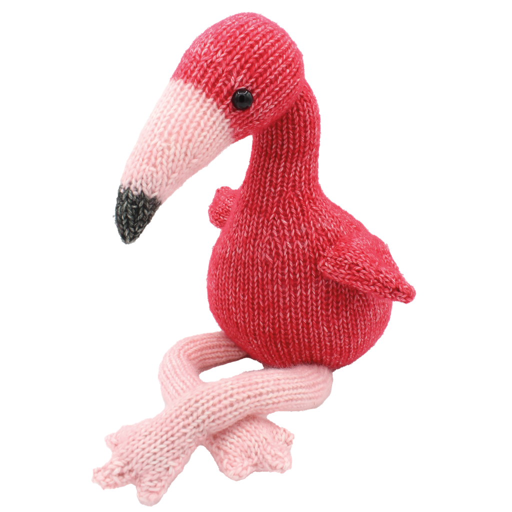 Hardicraft Knitting Kit Chris Flamingo 37 cm